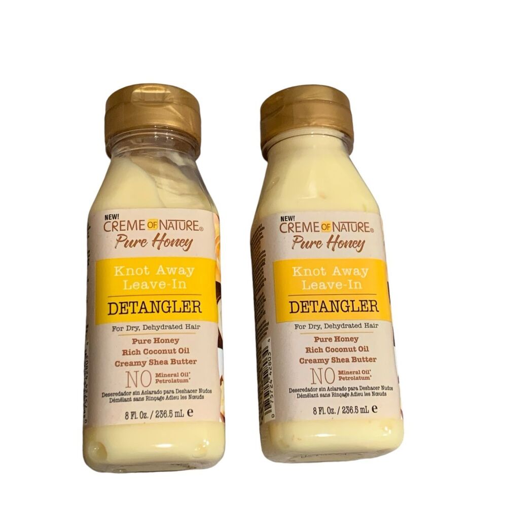 Creme of Nature Pure Honey Break Up Breakage Leave-in Conditioner - 8fl set of t
